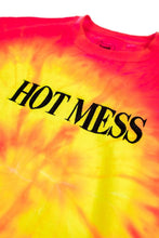 Load image into Gallery viewer, Adelaine Morin Hot Mess Pink Lemonade Tie Dye Crewneck
